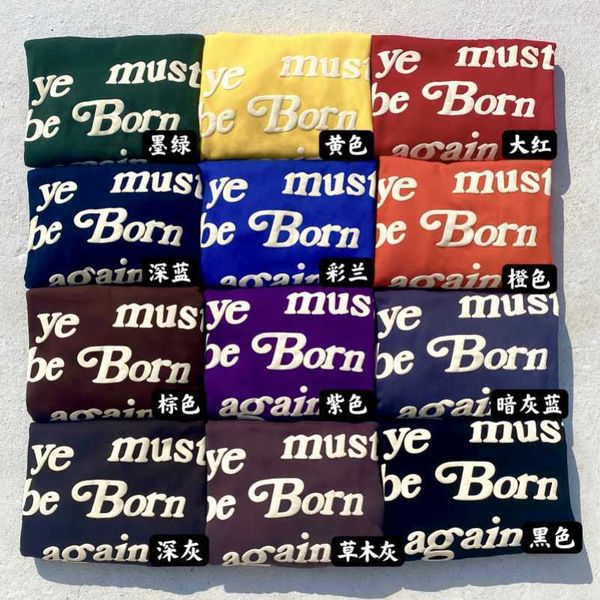 puff print ye must be born again hoodie men women cpfm sweatshirt pullover yh6, Black
puff print ye must be born again hoodie men women cpfm sweatshirt pullover yh6, Black