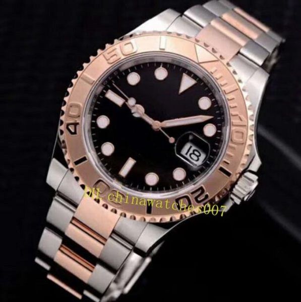 men's watch 40mm diameter automatic mechanical sports luxury watch 116621 black face 18k rose gold asia 2813 movement, Slivery;brown
men's watch 40mm diameter automatic mechanical sports luxury watch 116621 black face 18k rose gold asia 2813 movement, Slivery;brown
