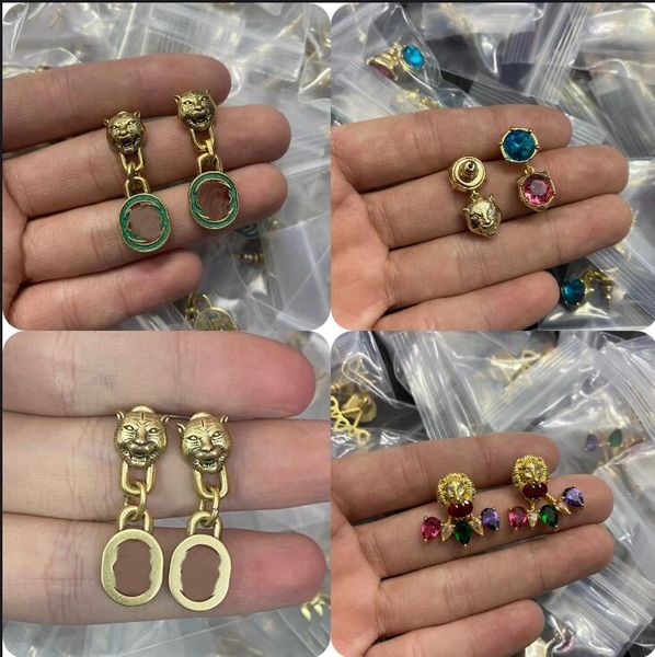 new lion head multicolour crystal gemstone pearl earring stud designer ear studs earrings men women female halloween holiday party jewelry g, Golden;silver
new lion head multicolour crystal gemstone pearl earring stud designer ear studs earrings men women female halloween holiday party jewelry g, Golden;silver