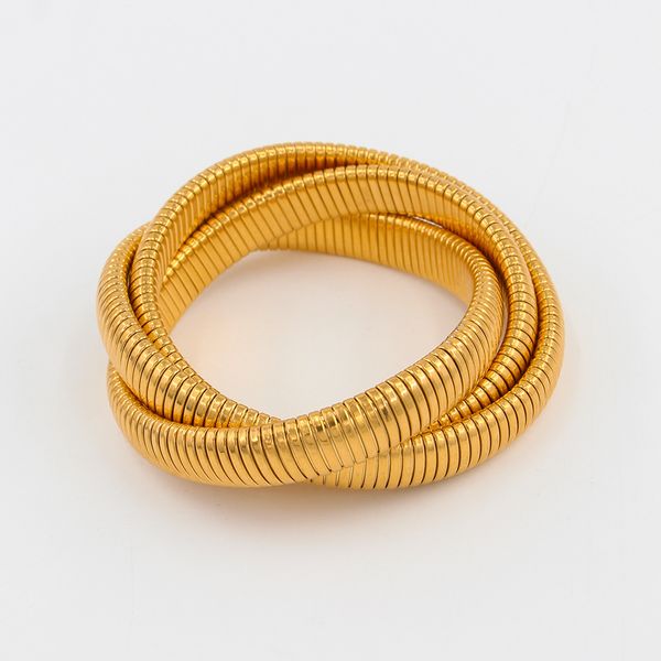 new gold sliver 18cm 20cm three-layer elastic bracelet bracelet stainless steel 18k gold plated bracelet hiphop element jewelry wire diamete, Black
new gold sliver 18cm 20cm three-layer elastic bracelet bracelet stainless steel 18k gold plated bracelet hiphop element jewelry wire diamete, Black