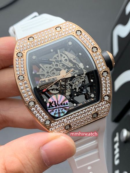 kv rm035 features a fully automatic movement mechanical sapphire glass mirror steel case with a natural rubber strap, Slivery;golden
kv rm035 features a fully automatic movement mechanical sapphire glass mirror steel case with a natural rubber strap, Slivery;golden