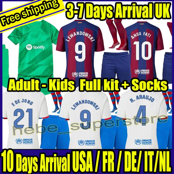 23 24 full kit sets camisetas de football memphis pedri adama auba lewandowski soccer jersey ferran ansu fati gavi f. de jong dest kids with, Black
23 24 full kit sets camisetas de football memphis pedri adama auba lewandowski soccer jersey ferran ansu fati gavi f. de jong dest kids with, Black
