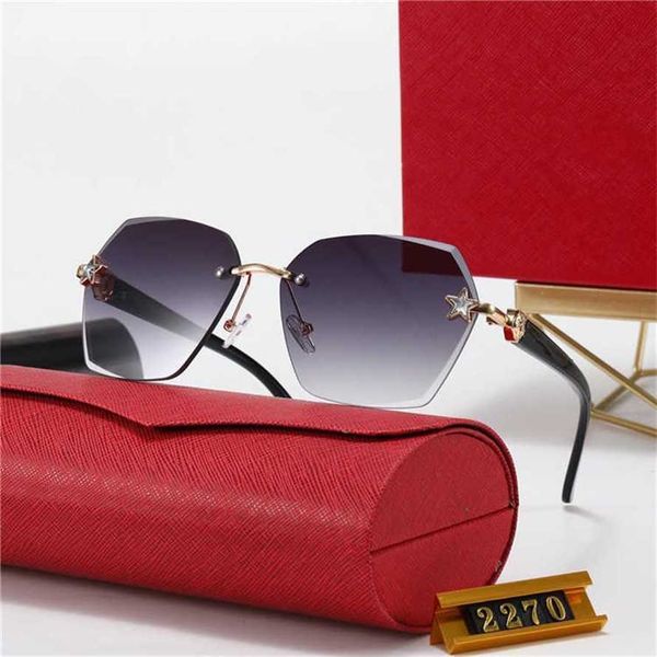 56% off wholesale of sunglasses new fashion men's and women's frameless sunglasses 2270, White;black
56% off wholesale of sunglasses new fashion men's and women's frameless sunglasses 2270, White;black