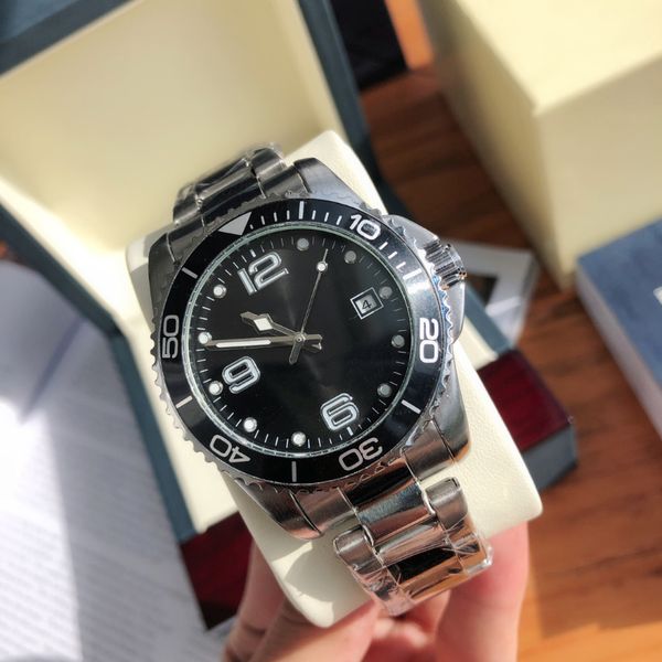 new men's automatic sports mechanical watch designer watch 41mm size all stainless steel waterproof watch sapphire business classic wat, Slivery;brown
new men's automatic sports mechanical watch designer watch 41mm size all stainless steel waterproof watch sapphire business classic wat, Slivery;brown