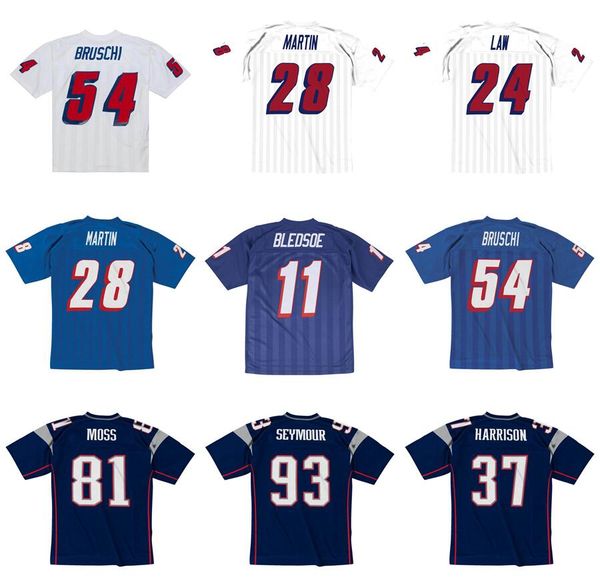 stitched football jersey 54 teddy bruschi 24 law 93 seymour 37 harrison 28 martin 11 bledsoe 81 randy moss 7 vollmer 1996-2009 mitchell & ne, Black;red
stitched football jersey 54 teddy bruschi 24 law 93 seymour 37 harrison 28 martin 11 bledsoe 81 randy moss 7 vollmer 1996-2009 mitchell & ne, Black;red