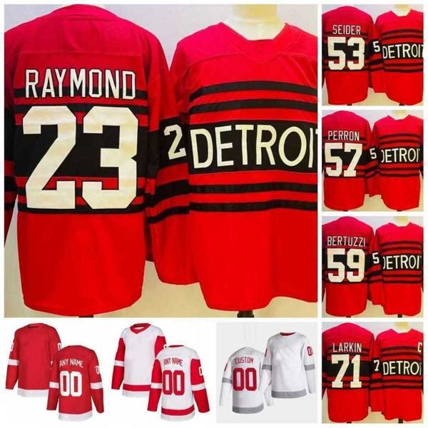 #53 moritz seider reverse retro jersey red wings dylan larkin oskar sundqvist filip hronek lucas raymond alex nedeljkovic carter rowney davi, Black;red
#53 moritz seider reverse retro jersey red wings dylan larkin oskar sundqvist filip hronek lucas raymond alex nedeljkovic carter rowney davi, Black;red