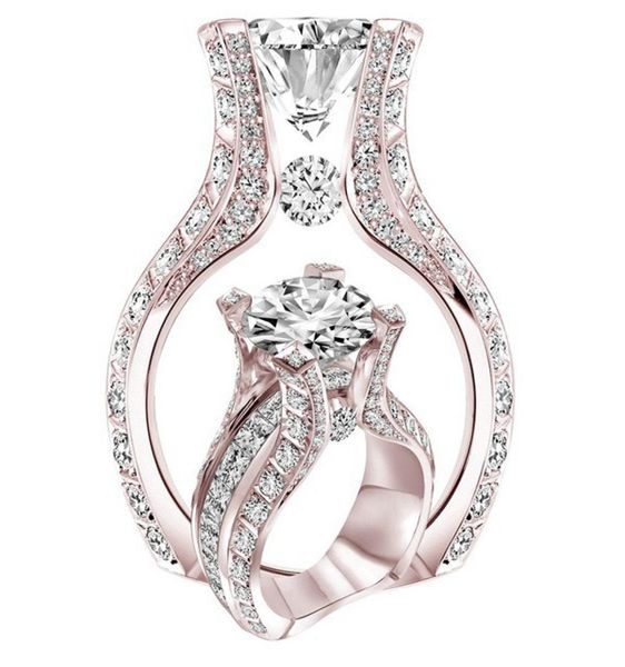 luxury female round full microinlaid zircon ring imitation diamond jewelry for women gift engagement rings9416626, Silver
luxury female round full microinlaid zircon ring imitation diamond jewelry for women gift engagement rings9416626, Silver