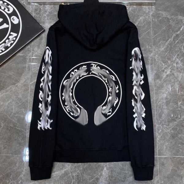 men's fashion luxury jackets hoodies brand ch sweatshirts designers zipper hooded sweater men women casual pullover sanskrit horseshoe, Black;brown
men's fashion luxury jackets hoodies brand ch sweatshirts designers zipper hooded sweater men women casual pullover sanskrit horseshoe, Black;brown
