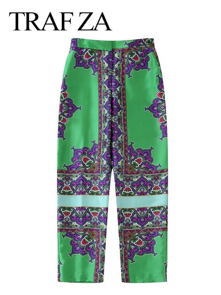 women's pants capris traf za retro trend straight pants elastic waist elegant chic temperament daily all-match women's pants sprin, Black;white
women's pants capris traf za retro trend straight pants elastic waist elegant chic temperament daily all-match women's pants sprin, Black;white