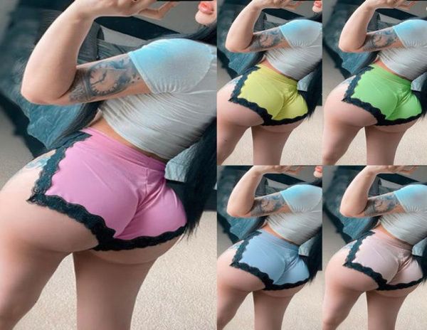 2021 new women elastic waistline split lace hem yoga sports casual pajamas underpants home shorts plus size5878379, Brown;gray
2021 new women elastic waistline split lace hem yoga sports casual pajamas underpants home shorts plus size5878379, Brown;gray