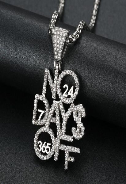 men hiphop iced out no day off letter pendant necklaces pave setting zircon fashion hip hop pendants necklace jewelry gift281l96518224464, Silver
men hiphop iced out no day off letter pendant necklaces pave setting zircon fashion hip hop pendants necklace jewelry gift281l96518224464, Silver