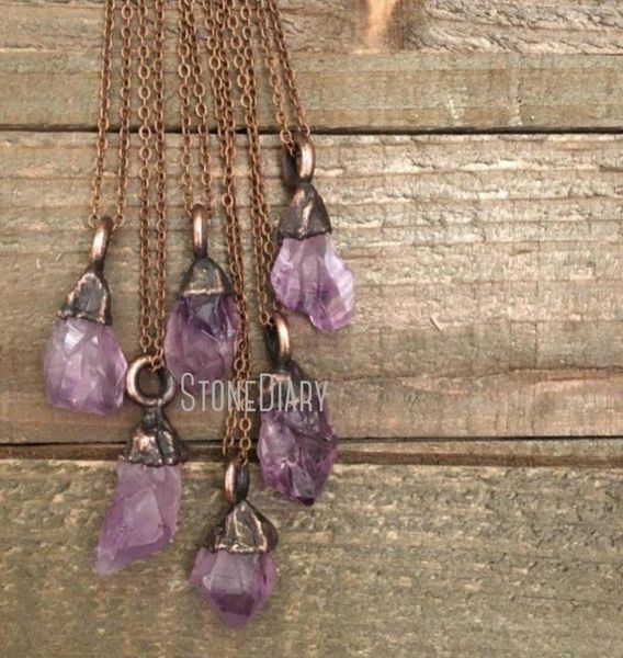 pendant necklaces nm35268 raw amethyst crystal necklace rough hippie gypsy jewelry witchy electroformed boho layering9802485, Silver
pendant necklaces nm35268 raw amethyst crystal necklace rough hippie gypsy jewelry witchy electroformed boho layering9802485, Silver