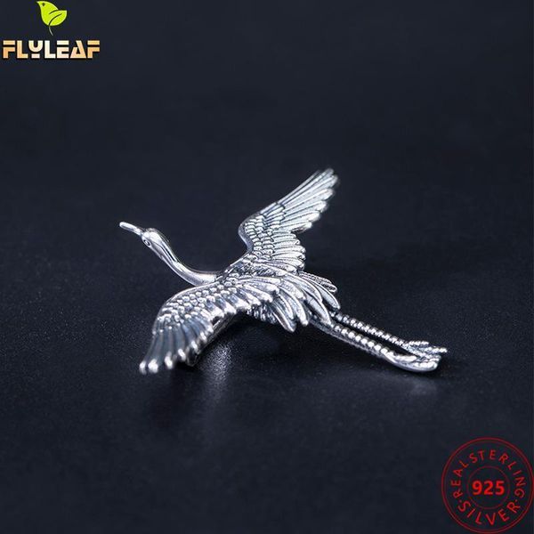 pins brooches 925 sterling silver flying crane brooch for women ethnic style handmade female fine jewelry 230729, Gray
pins brooches 925 sterling silver flying crane brooch for women ethnic style handmade female fine jewelry 230729, Gray