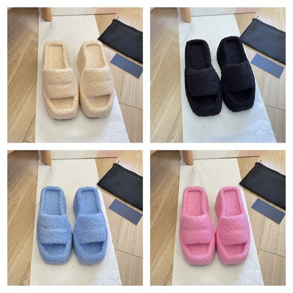 aw women platform slipper alexander plush warm slippers square toe taji wedges wool fur furry beach sandals luxury slides black blue pink th
aw women platform slipper alexander plush warm slippers square toe taji wedges wool fur furry beach sandals luxury slides black blue pink th