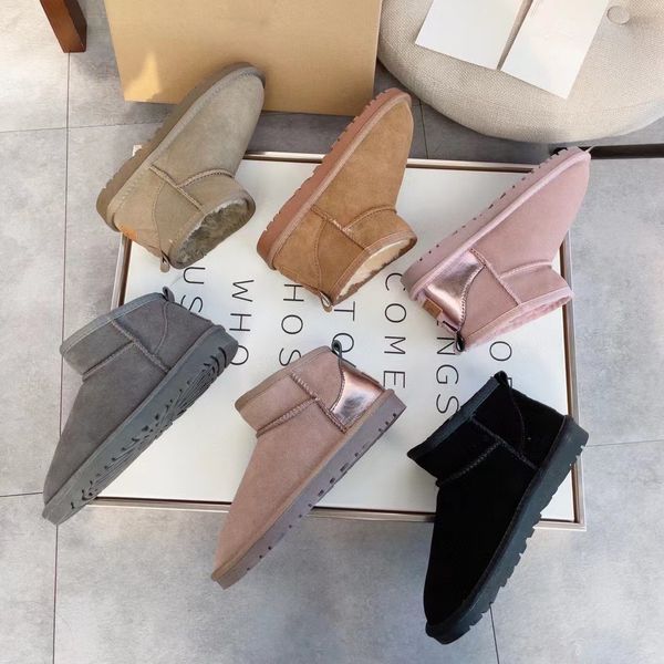 ultra mini platform boot designer woman winter ankle australia sheepskin snow boots thick bottom cowskin real leather warm fluffy booties wi, Black
ultra mini platform boot designer woman winter ankle australia sheepskin snow boots thick bottom cowskin real leather warm fluffy booties wi, Black