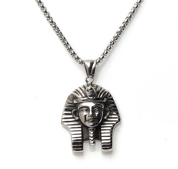 fashion hiphop necklace men039s egyptian pharaoh pendant titanium steel personality necklaces9969087, Silver
fashion hiphop necklace men039s egyptian pharaoh pendant titanium steel personality necklaces9969087, Silver