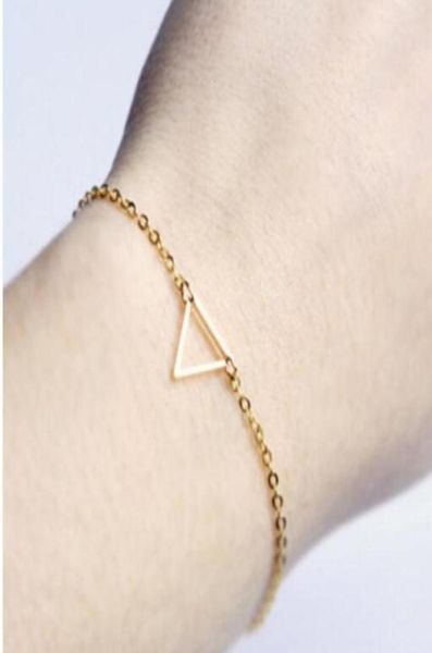 jewerly bracelets for women triangle pendant gold color simple bracelets whole fashion of 28563084759026, Black
jewerly bracelets for women triangle pendant gold color simple bracelets whole fashion of 28563084759026, Black