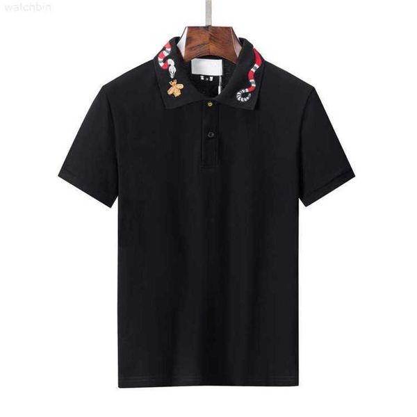2023 designer stripe polo shirt t shirts snake polos bee floral mens high street fashion horse polo luxury t-shirt#8866, White;black
2023 designer stripe polo shirt t shirts snake polos bee floral mens high street fashion horse polo luxury t-shirt#8866, White;black