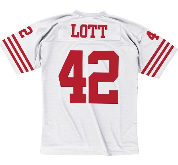 stitched football jersey 42 ronnie lott 1990 mitchell & ness retro rugby jerseys men women youth s-6xl, Black;red
stitched football jersey 42 ronnie lott 1990 mitchell & ness retro rugby jerseys men women youth s-6xl, Black;red
