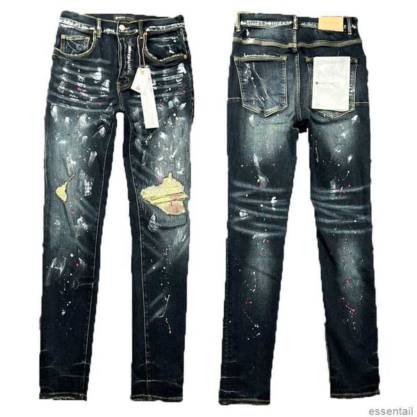 men's purple jeans brand fashion designer european jean hombre letter star men embroidery patchwork ripped for trend brand motorcycle p, Blue
men's purple jeans brand fashion designer european jean hombre letter star men embroidery patchwork ripped for trend brand motorcycle p, Blue