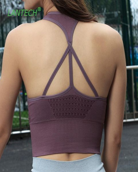 lantech yoga bra sportswear joggings running with pads training crop vest women fitness gym sports bra energy seamless6570597, White;black
lantech yoga bra sportswear joggings running with pads training crop vest women fitness gym sports bra energy seamless6570597, White;black
