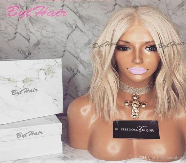 bythair color 60 platinum blonde wig glueless short bob wavy full lace wig brazilian virgin human hair lace front wig for white w6503559, Black;brown
bythair color 60 platinum blonde wig glueless short bob wavy full lace wig brazilian virgin human hair lace front wig for white w6503559, Black;brown