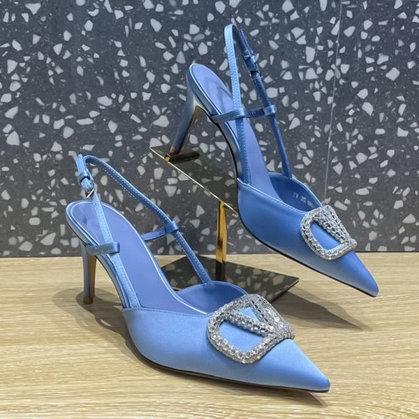 baotou sandals womens stilettos spring summer silk pointed rhinestones with lace-up high heels luxury designer high sense party shoes 8cm si, Black
baotou sandals womens stilettos spring summer silk pointed rhinestones with lace-up high heels luxury designer high sense party shoes 8cm si, Black