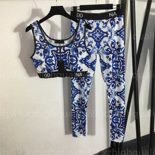 women tracksuit vest pants two piece set sweatpants celadon print slimming tank stretchy skinny bottom pant lady suits designer clothing tra, White
women tracksuit vest pants two piece set sweatpants celadon print slimming tank stretchy skinny bottom pant lady suits designer clothing tra, White