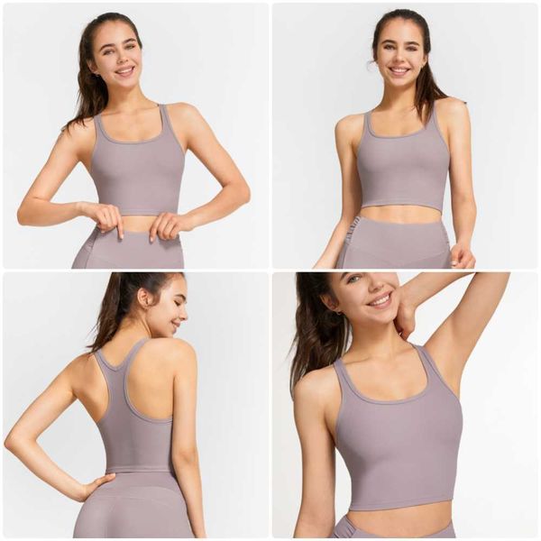 lulu bra summer rib fabric yoga gym wear women tank running push-up crop beauty back fitness sports vest woman shirt
lulu bra summer rib fabric yoga gym wear women tank running push-up crop beauty back fitness sports vest woman shirt