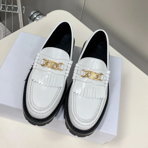 luxury designer classic brand shoes gold chain slip-on shoe real calfskin flat shoes women's office shoes high-quality casual shoes wom, Black
luxury designer classic brand shoes gold chain slip-on shoe real calfskin flat shoes women's office shoes high-quality casual shoes wom, Black