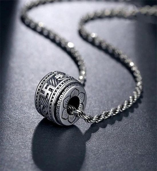 transfer beads pendant sixcharacter mantra necklace retro jewelry couple men send girls birthday gifts23437019142, Silver
transfer beads pendant sixcharacter mantra necklace retro jewelry couple men send girls birthday gifts23437019142, Silver