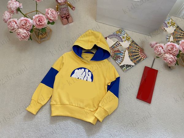 designer hooded children sweaters 2023 brand design sweashirts high end yellow hoodies splice embroidery sweaters 2023fw autumn pullovers fa, Blue
designer hooded children sweaters 2023 brand design sweashirts high end yellow hoodies splice embroidery sweaters 2023fw autumn pullovers fa, Blue