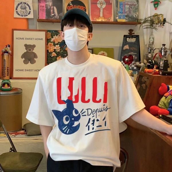 men's t-shirts designer womens mens t shirts man tees fashion able rabbit printed round neck pure cotton black short sleeved summer cas, White;black
men's t-shirts designer womens mens t shirts man tees fashion able rabbit printed round neck pure cotton black short sleeved summer cas, White;black