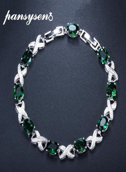 pansysen women party charm braclets real silver 925 jewelry emerald sapphire amethyst bracelet female whole anniversary gift 158478189234, Black
pansysen women party charm braclets real silver 925 jewelry emerald sapphire amethyst bracelet female whole anniversary gift 158478189234, Black