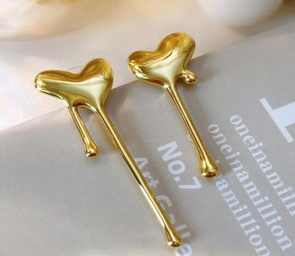 new design studs metal 18k gold plated sweet melting love heart women039s stud earrings personality exaggerated shiny nonfadin56034056153, Golden;silver
new design studs metal 18k gold plated sweet melting love heart women039s stud earrings personality exaggerated shiny nonfadin56034056153, Golden;silver