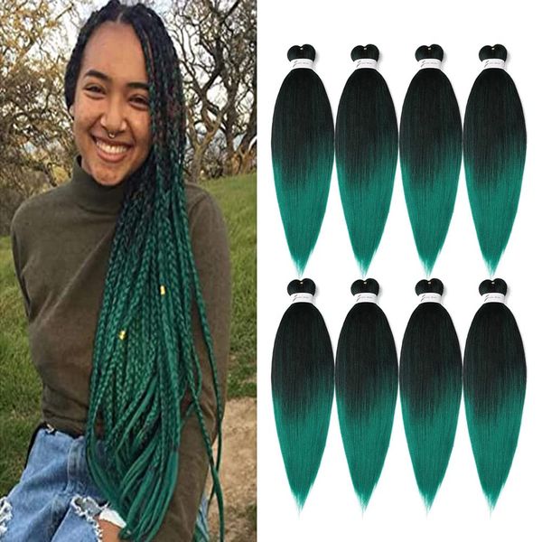 braiding hair pre stretched 26inch brown ombre braiding hair synthetic braiding hair easy twist braids crochet hair water soft yaki straight, Black
braiding hair pre stretched 26inch brown ombre braiding hair synthetic braiding hair easy twist braids crochet hair water soft yaki straight, Black