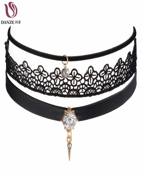 whole danze 3 pcs set steampunk crystal stone pendant leather necklaces for women vintage lace choker necklace fashion jewelr3748338, Golden;silver
whole danze 3 pcs set steampunk crystal stone pendant leather necklaces for women vintage lace choker necklace fashion jewelr3748338, Golden;silver