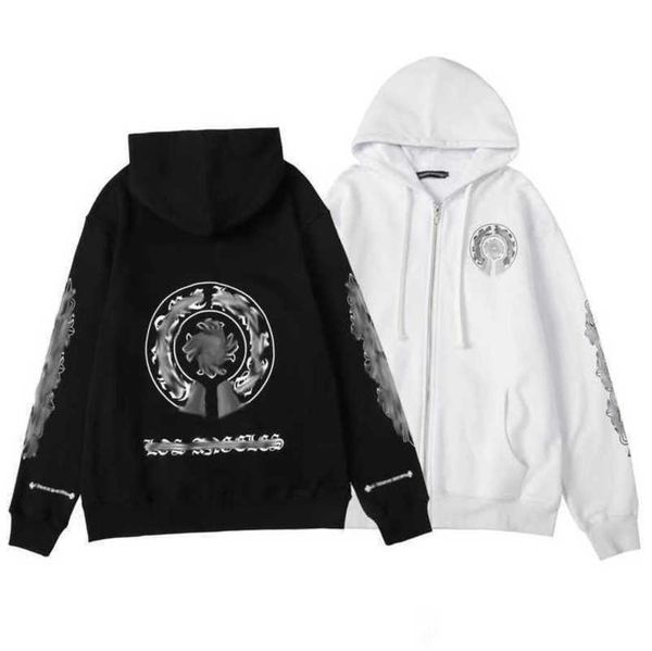 men's luxury fashion sweatshirts jackets brand ch hoodies zipper hooded men women designers sanskrit horseshoe cross pullover sweater h, Black;brown
men's luxury fashion sweatshirts jackets brand ch hoodies zipper hooded men women designers sanskrit horseshoe cross pullover sweater h, Black;brown