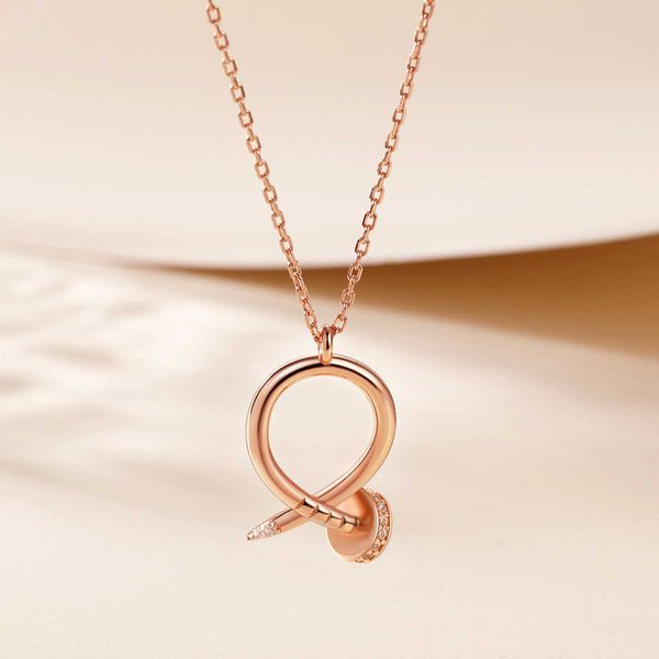 juste clou necklace jewelry rose gold sterling silver pendant collar chain fashion card s925 silver necklace women's versatile
juste clou necklace jewelry rose gold sterling silver pendant collar chain fashion card s925 silver necklace women's versatile