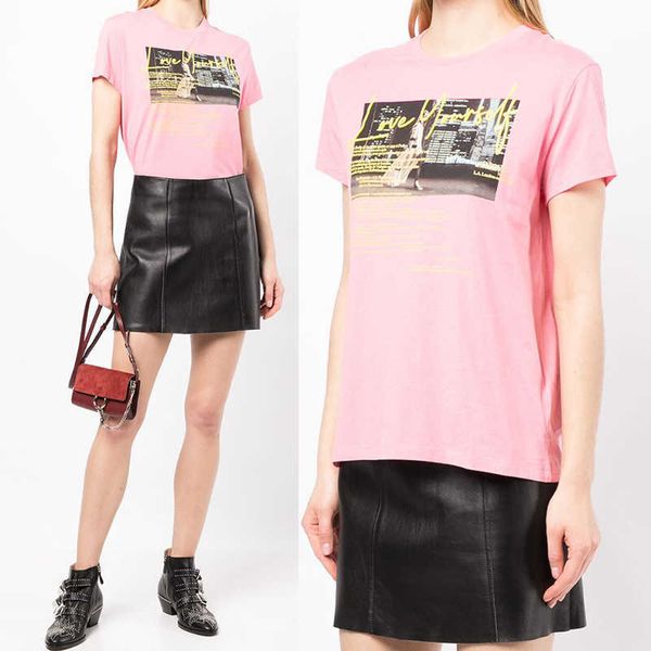 zadig voltaire classic fashion pure cotton designer t shirt english alphabet p series digital printing cotton short sleeve t-shirt women ov, White
zadig voltaire classic fashion pure cotton designer t shirt english alphabet p series digital printing cotton short sleeve t-shirt women ov, White