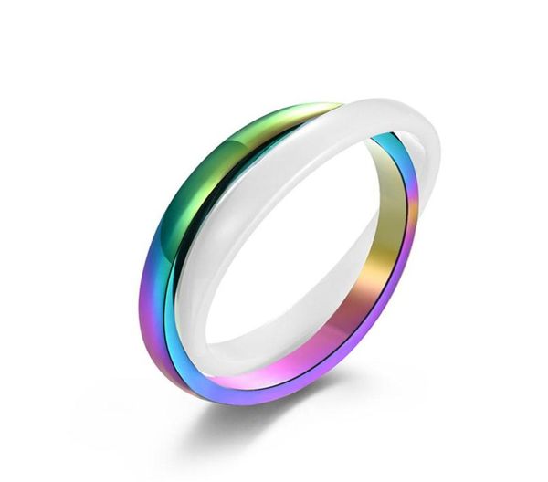 fashion white color ceramic engagement bands classic stainless steel jewelry luxury brand double round wedding rings for women y117284502, Golden;silver
fashion white color ceramic engagement bands classic stainless steel jewelry luxury brand double round wedding rings for women y117284502, Golden;silver