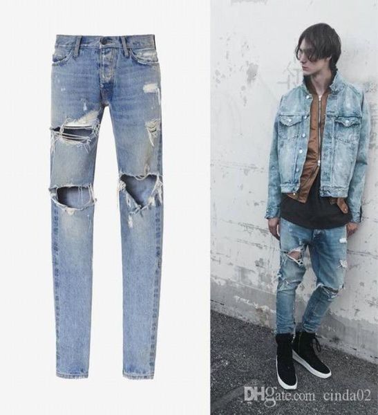men039s jeans the man039s light washing destruction trousers zipper slim hole high street hiphop fashion pants cool2782997, Blue
men039s jeans the man039s light washing destruction trousers zipper slim hole high street hiphop fashion pants cool2782997, Blue
