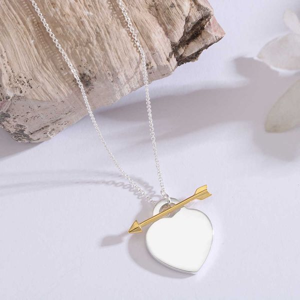 high version tiffay di jia necklace boutique jewelry valentine's day gift love pendant heart shaped card advanced design with logo {cat, Black
high version tiffay di jia necklace boutique jewelry valentine's day gift love pendant heart shaped card advanced design with logo {cat, Black