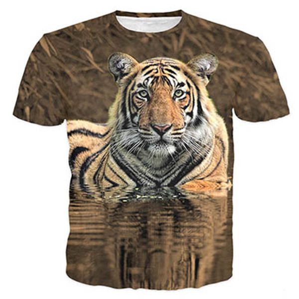 arthena man basic t shirt women dark brown party wear animal swimming tiger 3d print cute design short sleeve summer hip hop tees xs,s,,l, White
arthena man basic t shirt women dark brown party wear animal swimming tiger 3d print cute design short sleeve summer hip hop tees xs,s,,l, White