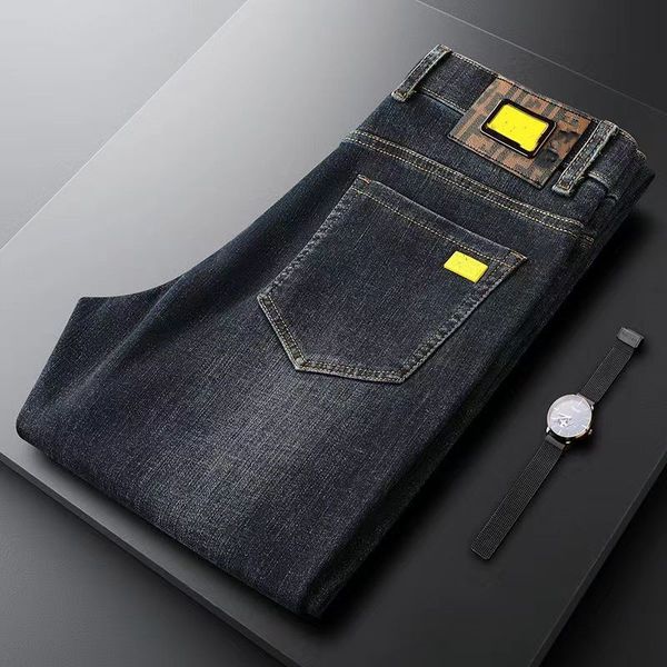 designer light luxury men's jeans washed thickened fabric monster eyes letter line patch printed motorcycle retro color stretch casual, Blue
designer light luxury men's jeans washed thickened fabric monster eyes letter line patch printed motorcycle retro color stretch casual, Blue
