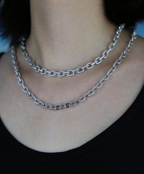new hip hop cuban link punk choker chain charms necklace ed and oval link zircon necklaces women fashion jewelry8493484, Silver
new hip hop cuban link punk choker chain charms necklace ed and oval link zircon necklaces women fashion jewelry8493484, Silver