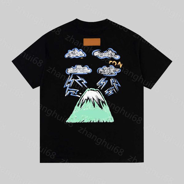 23ss summer men clothes casual tshirt designer t shirt round neck pure cotton cloud letter printing short-sleeved t-shirt for men and women, White;black
23ss summer men clothes casual tshirt designer t shirt round neck pure cotton cloud letter printing short-sleeved t-shirt for men and women, White;black