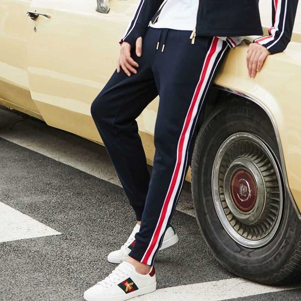 bonzero trendy striped men's guards 2023 spring and autumn fashion leggings european american ins casual pants, Black;brown
bonzero trendy striped men's guards 2023 spring and autumn fashion leggings european american ins casual pants, Black;brown