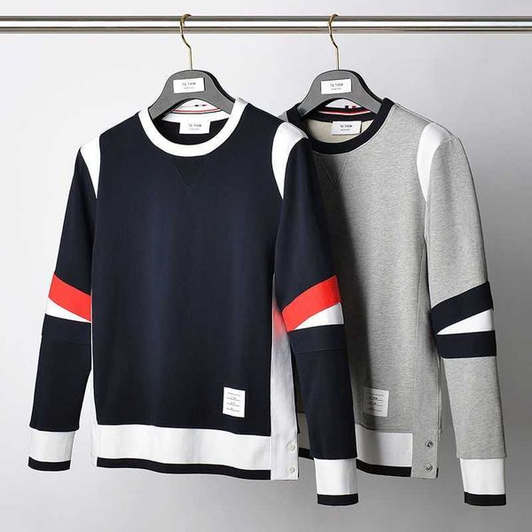 authentic bonzero patchwork with contrasting colors for spring and autumn sweaters men's round neck pullover casual coat korean version, Black;brown
authentic bonzero patchwork with contrasting colors for spring and autumn sweaters men's round neck pullover casual coat korean version, Black;brown