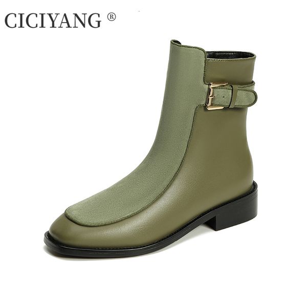 boots ciciyang women ankle boots genuine leather autumn fashion booties british style side zipper ladies chelsea short boots 230728, Black
boots ciciyang women ankle boots genuine leather autumn fashion booties british style side zipper ladies chelsea short boots 230728, Black